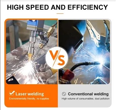 Bạn có biết sự khác biệt giữa hàn Laser và hàn truyền thống?
